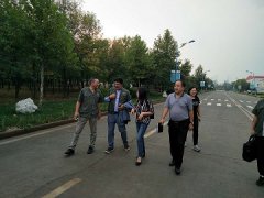 鲁德公司迎来英国客商进行新业务洽谈